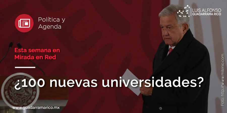 ¿100 nuevas universidades?